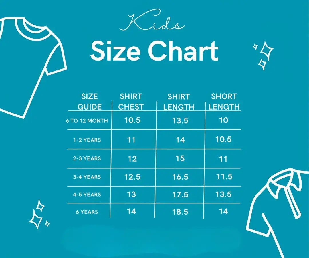 14 August Boy's Printed Shirt And Shorts Set