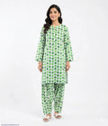 2 Pcs Women's Unstitched Printed Suit