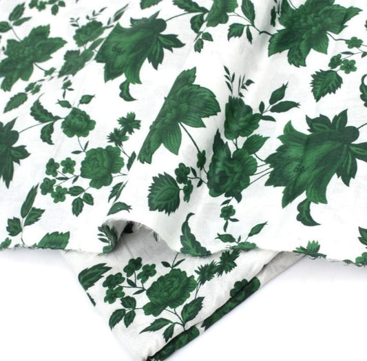 Green Floral Lawn Suit for 14th August Pakistan