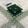 Green Embroidered Women's Lawn Suit Set